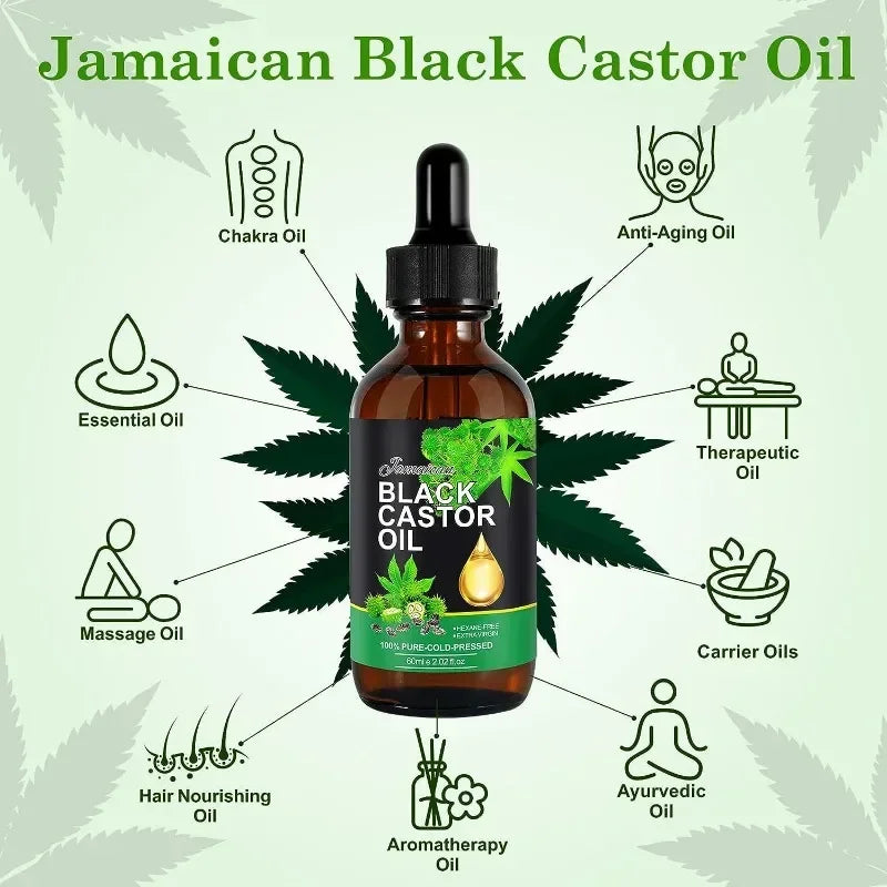 Jamaican Organic Castor Oil for Hair Growth