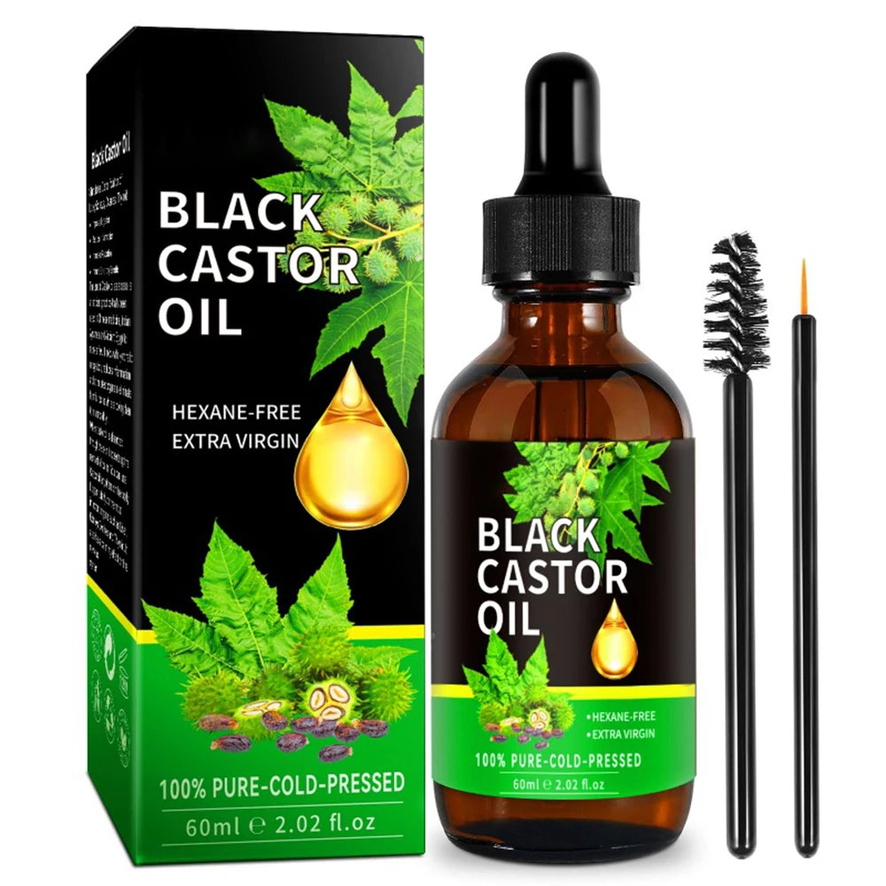 Black Castor Oil Hair Growth Massage Serum